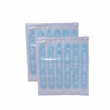 ラッキーシップ かんたん圧縮袋 Lサイズ 2枚入