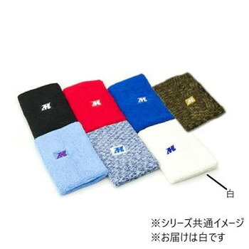 ミエローブ　汗とりロングリストバンド　白　WB02
