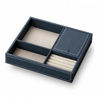 マルチ レザートレー Mサイズ ネイビー MB-02513