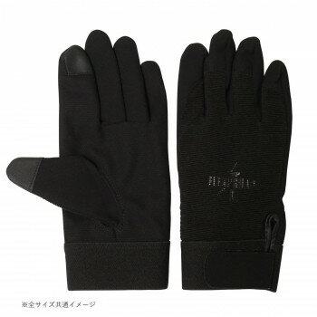 小野商事 エース PU手袋 フレキシガード タッチパネル対応 ブラック Mサイズ AG6731