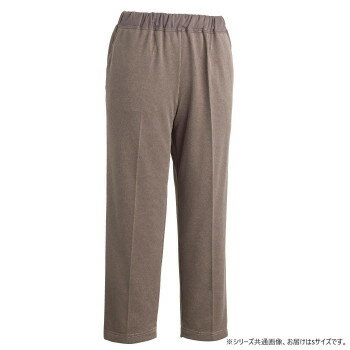 ケアファッション おしりスルッとさらさらカチオンライトパンツ(婦人) ベージュ S 82089604