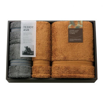 トクダタオル TEDDY ASH （テディアッシュ） タオルセット 80050 elmon0-10764415 ELMONO(家具 ラグ カーペット) パッケージ画像