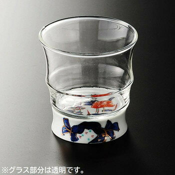 有田浪漫 ロックグラス 古伊万里風 INT-103-6-5