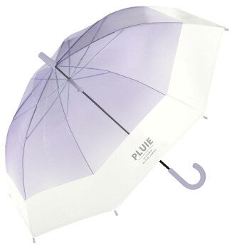 Umbrella - 中谷 傘 キッズグラデーションバイカラービニール パープル Kid's 50cm 335-004
