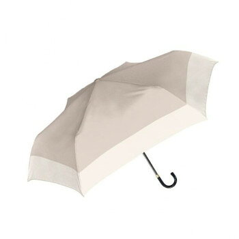Umbrella - 中谷 傘 UVペールバイカラー折 ベージュ Parasol 折傘 925-059