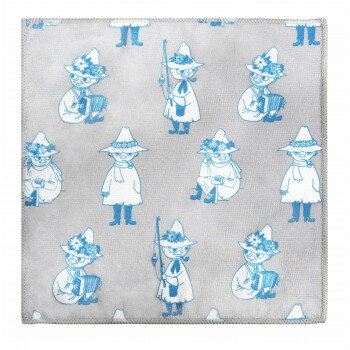 MOOMIN　マイクロファイバーふきん　30×30　3P　スナフキン