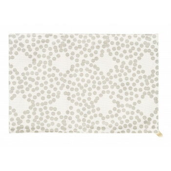 ドラム式洗濯機が使える瞬快吸水バスマット　40×60cm/ドット