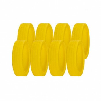 グローバル・ジャパン キャスターカバーリング8個入 イエロー