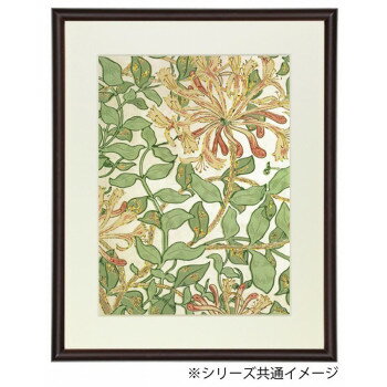 デッサン額 木製フレーム 横長 桜カマボコ セピア 横長小 758×333 アクリル [3]