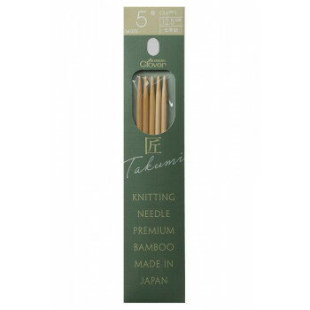 クロバー　「匠」ミニ　5本針(12.5cm)　5号・54-375