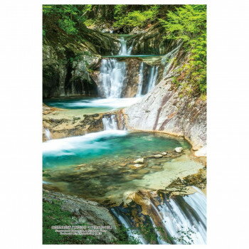 ジグソーパズル　300ピース 日本の都市52 山梨県山梨市「西沢渓谷 七ツ釜五段の滝」　300-408