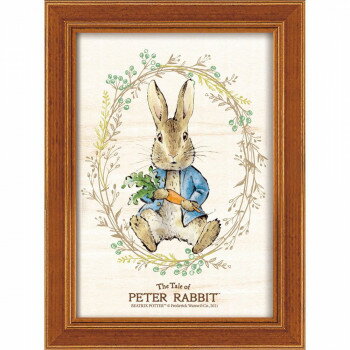 ユーパワー ピーターラビット ポストカードアート「ピーターとにんじん」 PF-00823