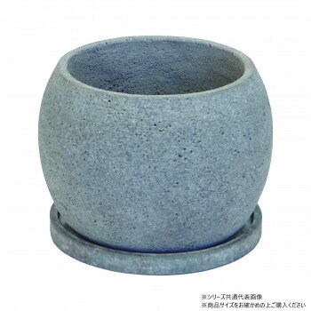 村田屋産業 セメントストーンポット L 1692