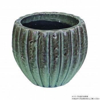 村田屋産業 グレーズドポット モタルドブルー 1509