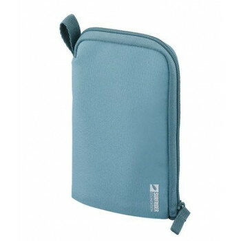 LIHIT LAB.(リヒトラブ) スタンドペンポーチ サーフブルー A-3201-14