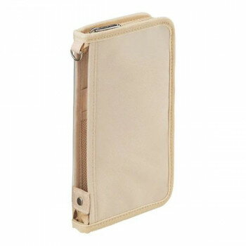 LIHIT LAB.(リヒトラブ)　myfa(ミファ)　デコレーションポーチ　シフォンベージュ　A-3302-16