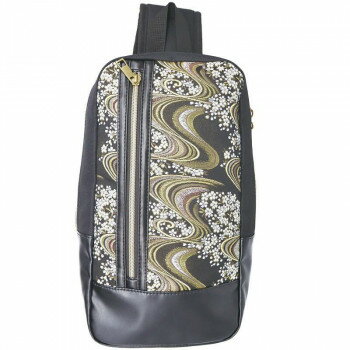 大西賢製販 Ripple 金襴ボディバッグ 金流水桜 B45-KBB06