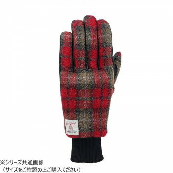 NANKAI ナンカイ ハリスツイードグローブ SDG-3350 メンズ用 LL レッドチェック(RD)