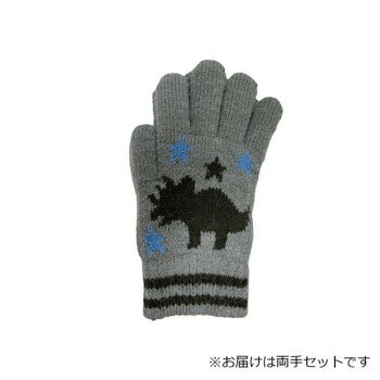 Other - 子供用手袋 恐竜 トリケラトプス フリー グレー(5) 004550724