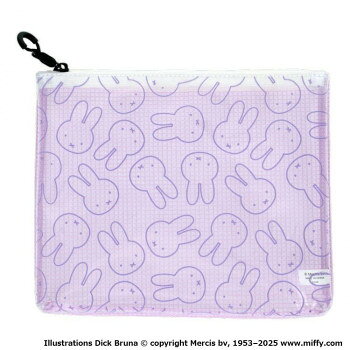 Vanity Bags - ゾーウィー ミッフィー ターポリンフラットポーチ miffy ピンク 5342