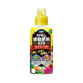 フマキラー カダン感動肥料原液バイオパワー 500ml