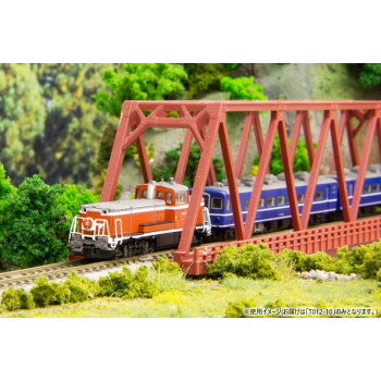 ELMONO（家具 ラグ カーペット）のトイテック DE10 1099号機 朱色 東武鉄道DL「大樹」 T012-10｜アングル2