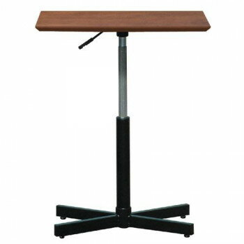 ルネセイコウ 昇降テーブル ブランチ ヘキサテーブル 日本製 組立品 BRX-645T　D・ダークブラウン・ブラック