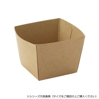 天満紙器 クラフトキューブ 茶無地 40×40×40H 50枚 BT51-0001