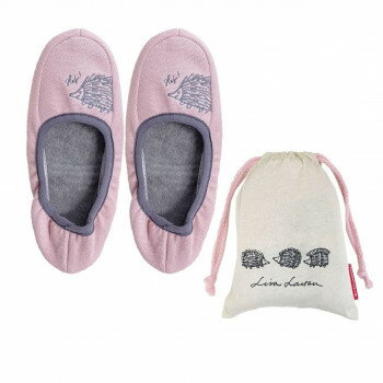 アセット スリッパ リサ・ラーソン はりねずみ携帯スリッパ ピンク LS30007-P