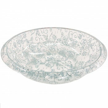 センコー クリアローズ ウォッシュボール 洗面器 Mサイズ(直径:約29cm) ライトブルー 42919