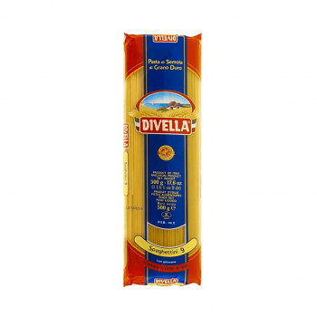 DIVELLA ディヴェッラ パスタ ♯09 スパゲッティーニ 500g×24個 606-101