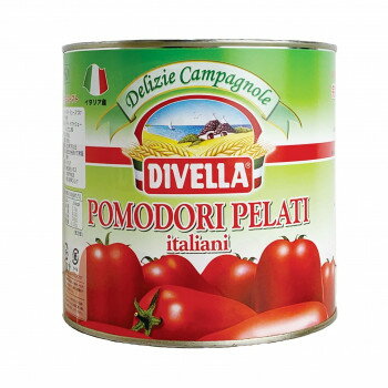DIVELLA ディヴェッラ 完熟ホールトマト 2500g×6個 606-503