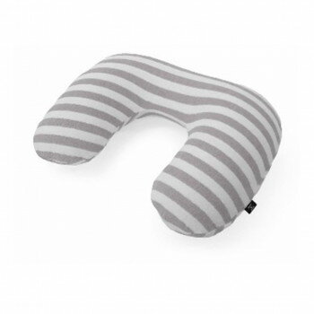 VANGUARD タオル地ボーダーネックピロー　グレー