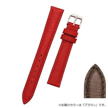「北海道・沖縄・離島・一部地域へのお届けは別途送料を請求させていただきます。」「お客様都合でのキャンセルの場合、出荷前後にかかわらずキャンセル料などの手数料が発生いたしますので予めご了承ください。」「メーカーより取り寄せ商品のため、在庫状況によっては欠品・廃盤の可能性があります。あらかじめご了承ください。」カーフ材にマイクロリザード(トカゲ)の型押しを施した素材がエレガントなベルトです。上品な光沢感と綺麗な発色が魅力で、ドレスウォッチなど時計のフェイスを引き立ててくれるベルトです。小さめの時計や、薄型の時計に合わせやすい商品です。※腕時計用ベルトのみの販売です。時計は付属しません。※画像はシリーズ代表画像です。お届けのサイズ・カラーをお確かめの上、ご購入ください。サイズ装着側:16mm、美錠側:14mm、長さ:剣先側110mm/美錠側70mm、厚み:3.5〜2.8mm(先になるにつれ薄くなります)個装サイズ：13×2×1cm重量個装重量：50g素材・材質カーフ(リザード型押し)裏材:ヌバック仕様鉱質タンニン鞣し生産国インドfk094igrjs