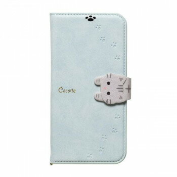 New Cocotte GooglePixel8a専用手帳型ケース ブルーグレー GP8a-COT09