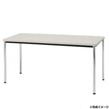 会议用 - 藤沢工業(TOKIO)　ミーティングテーブル　TDWS-1275M ニューグレー