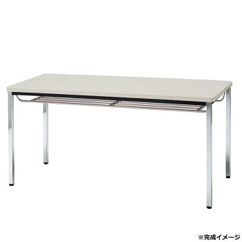 藤沢工業(TOKIO)　ミーティングテーブル　TDWS-1275TK ニューグレー