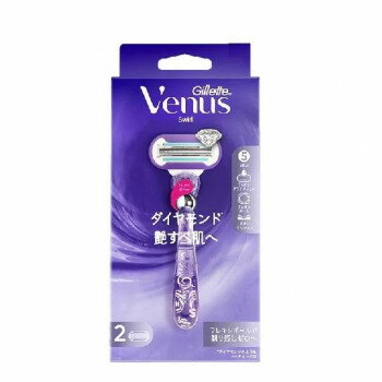 ジレット ヴィーナス 艶すべ肌 ホルダー(替刃2個付) 401286