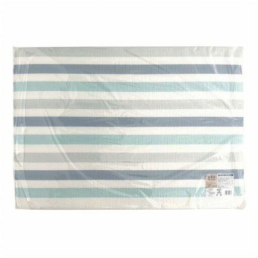 【2個セット】 ワイズ お風呂マット 85×60×厚み1.8cm ボーダー 【2個セット】 ワイズ お風呂マット 85×60×厚み1.8cm ボーダー