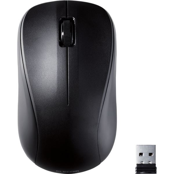 スタンド アクセサリー 部品 マウス パット WEB LAN ルーター パソコン スマートフォン スマホ デジタル関連 | エレコム ワイヤレストラックボール 人差し指 中指操作タイプ M-HT1DRBK