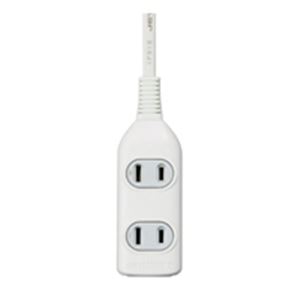(まとめ)朝日電器 ELPA コード付タップ LPT-303NW 3個口/3m 【×6セット】 (まとめ)朝日電器 ELPA コード付タップ LPT-303NW 3個口/3m 【×6セット】