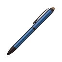 (まとめ) 三菱鉛筆ジェットストリーム スタイラス 3色ボールペン&タッチペン 0.5mm (軸色:ネイビー) SXE3T24005P91本 【×3セット】(3)
