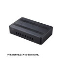 サンワサプライ USB充電スタンド(8ポート・合計19.2A・高耐久タイプ) ACA-STN74BK