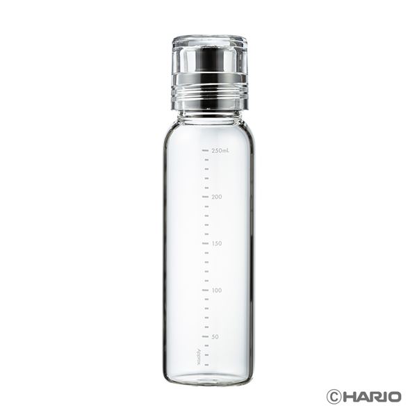 HARIO ドレッシングボトル スリム 250ml ブラック DBSN-250-B(3)