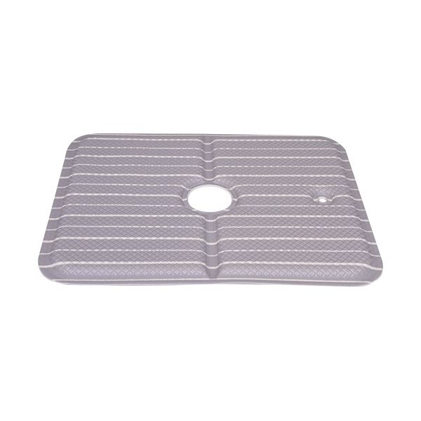 （まとめ） サンベルム いごこち風呂椅子マットグレー TU19811 1枚 【×5セット】