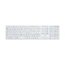 アオテック フルサイズ113キーメンブレンキーボード AOK-AP113WH(2)