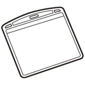 ジョインテックス 名札用替ケース パス名刺型横100枚B073J-10
