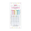 (まとめ) マイルドライナー新Pほんのり5色WKT7-5C-N 【×10セット】(3)