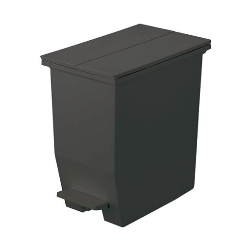 リス 棚下で使えるペダルダストボックス20L DGY ダークグレー リス 棚下で使えるペダルダストボックス20L DGY ダークグレー