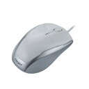 【5個セット】 Digio デジオ 場所を選ばず使える 有線3ボタンBlueLEDマウス ホワイト MUS-UKT92WX5(2)